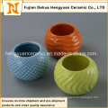 Household Decoration Color Ceramic Flower Pots, Color Ceramic Jar (home decoration)